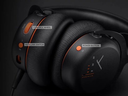 Controlli fisici dell'MMX 200 wireless (Fonte: Beyerdynamic)