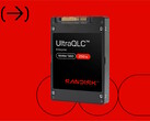 L'SSD Sandisk UltraQLC 256TB NVMe U.2 sfrutta la tecnologia di memoria flash 3D Kioxia BiCS FLASH per raggiungere la sua elevata capacità. (Fonte: Sandisk)