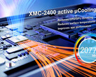 xMEMS XM-2400 è un chip di µCooling a stato solido (fonte immagine: xMEMS)