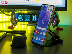 Test del Samsung Galaxy A55 5G. Unità di prova fornita da Samsung Germania.