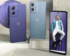 Motorola descrive i colori del Moto E15 come Denim Blue, Misty Blue e Fresh Lavender. (Fonte: Motorola)