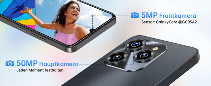 La fotocamera anteriore offre una risoluzione abbastanza elevata. (Fonte: Oukitel)