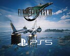 Viene mostrato il banner di Final Fantasy 7 Revelation per PS5