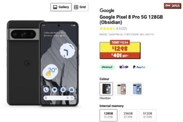 Pixel 8 Pro riceve un forte sconto di 401 dollari in Australia. (Fonte: JBHIFI)