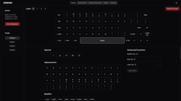 Il configuratore di WebHMK dispone di una modalità demo e il software sembra essere abbastanza intuitivo e facile da usare. (Fonte immagine: WebHMK)