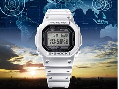 Il G-Shock GW-5000HS-7 è disponibile in un sorprendente colore bianco. (Fonte: Casio)