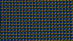 L'array di sub-pixel del pannello pieghevole