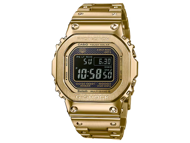 Il vociferato orologio ad anello Casio CRW-001 sembra essere basato sull'orologio GMW-B5000GD-9 (sopra). (Fonte: Casio)