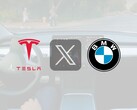 L'account di BMW sui social media ha cancellato le lodi all'FSD di Tesla dopo che quest'ultima ha risposto in modo scherzoso. (Fonte immagine: Tesla - Edited)