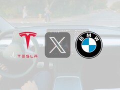 L&#039;account di BMW sui social media ha cancellato le lodi all&#039;FSD di Tesla dopo che quest&#039;ultima ha risposto in modo scherzoso. (Fonte immagine: Tesla - Edited)