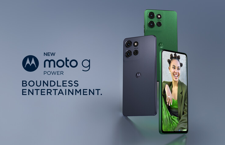 Il Moto G Power (2025) è disponibile in pelle vegana Leaf Green o Slate Gray. (Fonte: Motorola)