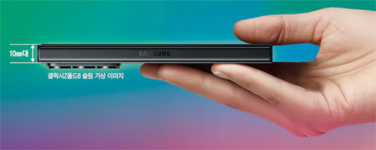 Galaxy Z Fold6 Ultra potrebbe ancora essere inferiore ai recenti pieghevoli di Honor con uno spessore di quasi 1 mm. (Fonte: Chosun)