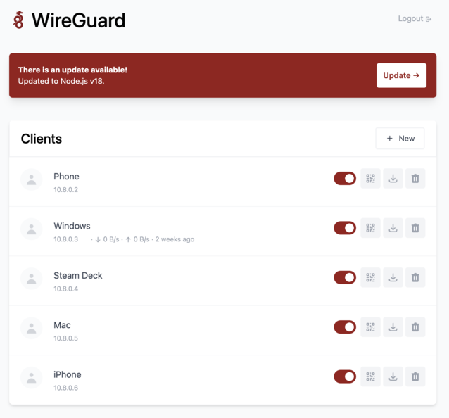 WireGuard Easy offre una delle configurazioni VPN più semplici, consentendole di accedere alla sua rete domestica da qualsiasi luogo e su qualsiasi dispositivo. (Fonte immagine: Own)