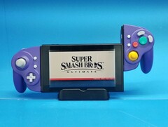 GameCube Joy-Cons utilizzato con Super Smash Bros