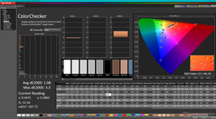 ColorChecker dopo la calibrazione