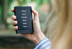 Il Light Phone 3 è dotato di un display OLED e di un&#039;interfaccia utente minimalista. (Immagine: Light Phone)