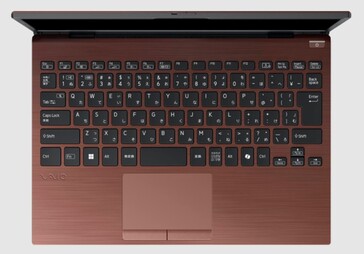 I tasti del VAIO e i pulsanti del touchpad sono progettati per essere silenziosi durante l'uso. (Fonte immagine: VAIO)