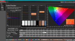 ColorChecker dopo la calibrazione