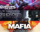 Guardiani di Galaxy, Dishonored: Definitive Edition e Mafia: Definitive Edition sono i titoli più popolari dell'elenco. (Fonte: Steam - Modifica)