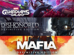 Guardiani di Galaxy, Dishonored: Definitive Edition e Mafia: Definitive Edition sono i titoli più popolari dell&#039;elenco. (Fonte: Steam - Modifica)