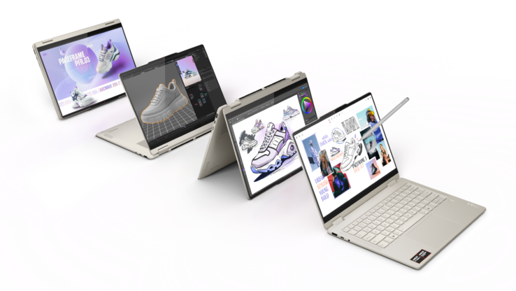 Il laptop convertibile Lenovo Yoga 2-in-1 (14" 10) supporta la funzionalità multitouch a 10 punti (Fonte: Lenovo)