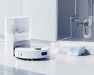 Il robot aspirapolvere e mocio Switchbot S10 è dotato di due docking station. (Fonte: Switchbot)