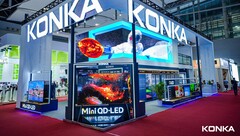 Lo stand della 136esima Fiera di Canton di Konka. (Fonte: Konka)