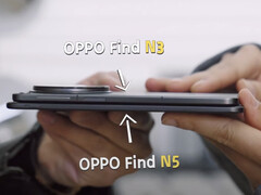 Si prevede che il OnePlus Open 2 adotterà lo stesso design ultrasottile dell&#039;Oppo Find N5. (Fonte: Oppo)