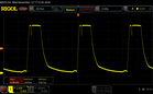 Sfarfallio PWM (75 % di luminosità)