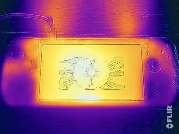 Test di sollecitazione delle temperature di superficie (parte anteriore)