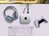 Apple pubblicizza il nuovo Mac mini con il controller DualSense di Sony. (Fonte immagine: Apple)