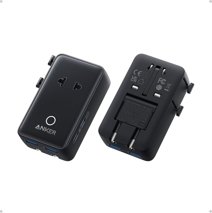 L'adattatore da viaggio Anker Nano (5-in-1, 20W). (Fonte: Anker)