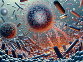 I ricercatori della Monash University in Australia hanno raggiunto una svolta nella lotta contro i germi multi-resistenti - con l'aiuto dell'intelligenza artificiale. (Fonte: DallE3)