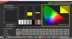 CalMAN ColorChecker calibrato