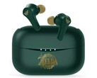 Le cuffie Nintendo a tema Zelda hanno il manufatto della Triforza inciso sugli auricolari. (Fonte: My Nintendo Store UK)