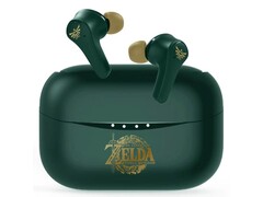 Le cuffie Nintendo a tema Zelda hanno il manufatto della Triforza inciso sugli auricolari. (Fonte: My Nintendo Store UK)