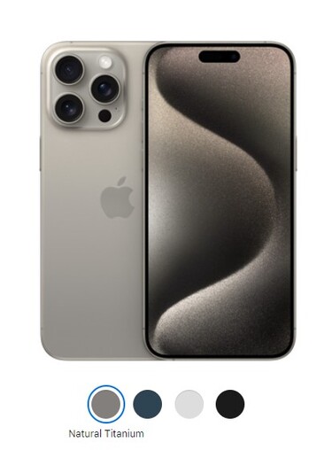 iPhone 15 Pro Max. (Fonte immagine: Apple)