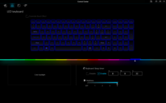 Impostazioni della tastiera RGB